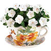 Butterfly Teacup Planter