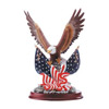 Patriotic American Bald Eagle Statue