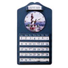 Lighthouse Calendar And Clock