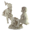 Kids On Seesaw Garden Statue