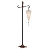 Hanging Spiral Shade Floor Lamp