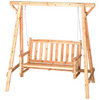 Russian Pine Garden Swing
