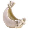 Cherub Crescent Moon Planter