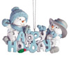 Snowbuddies Happy Holidays Ornament