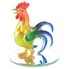 Art Glass Rooster Figurine