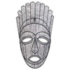 Tribal Mask Wire Wall Sculpture