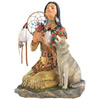 Wolf Priestess Statue